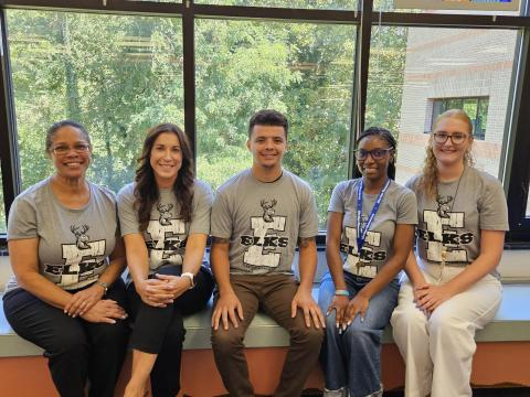 This shows the fifth grade team.