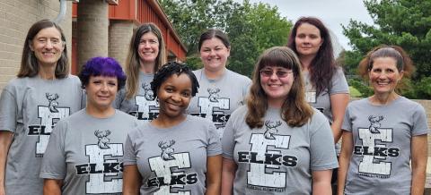 This shows the Kindergarten team of educators.