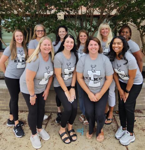 This shows the team of math and reading teachers.